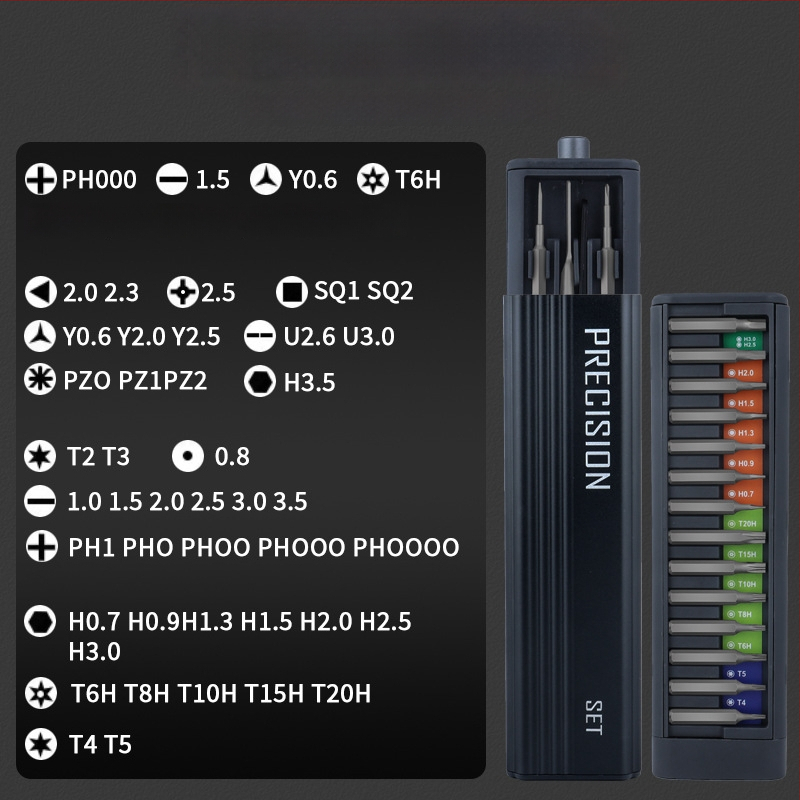 Maibu 49-в-1 прецизен комплект отвертки за мобилни телефони и лаптопи – премахване на прах, разглобяване и ремонт, S2 инструментална стомана