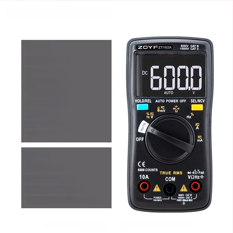 ZOYI Multimetar ZT-102A/ZT-101/ZT-100 Zaštita od izgaranja za elektrikare i kućnu održavanje