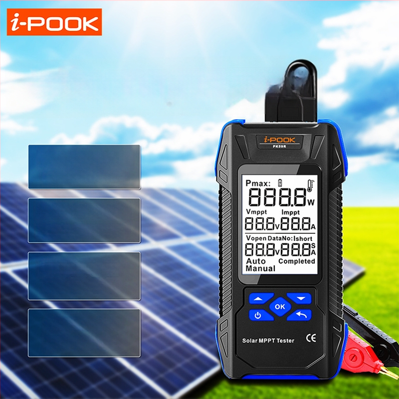 Višefunkcijski mjerni uređaj za solarne ploče, mjerenje napona i struje, krivula snage od 2 kW, digitalni prikaz 2 kV