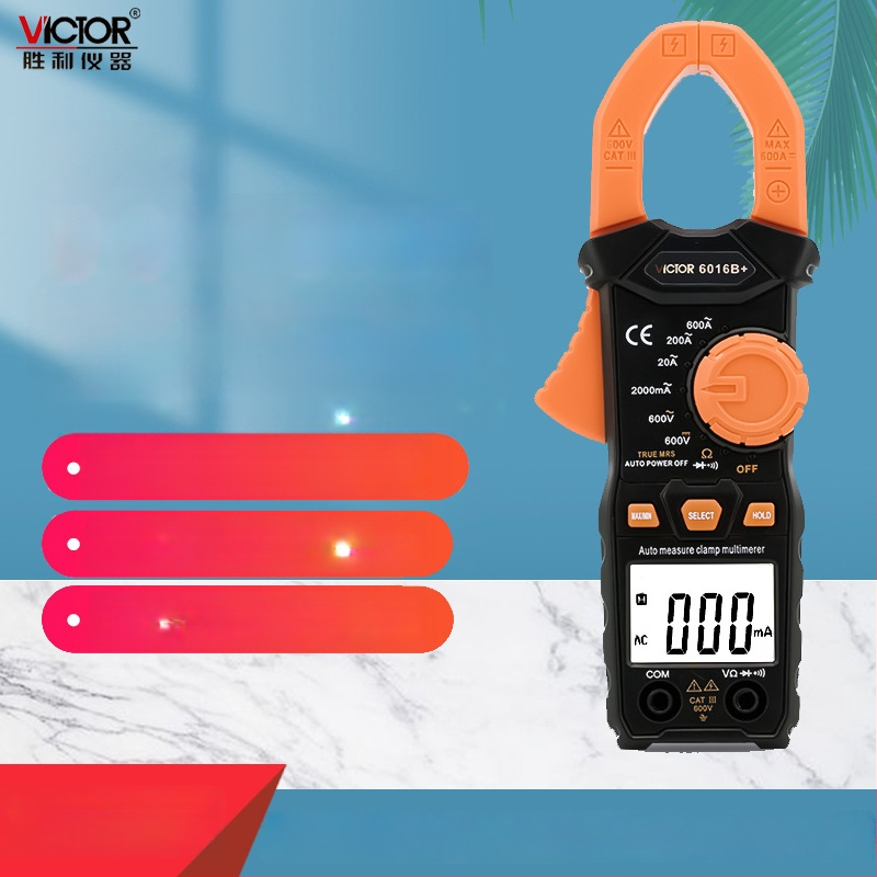 VC6016B kleštni multimetar — visoko precizan digitalni ampermetar 0.01A–600A