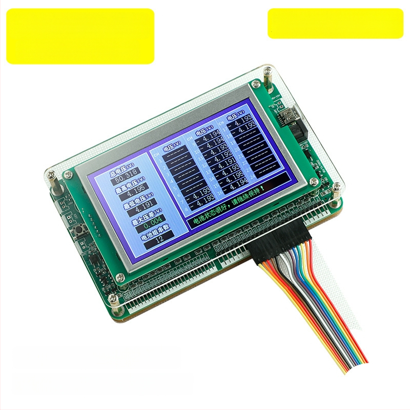 Longxing HD-002 Digitálny tester napätia článkov pre 1–24 reťazových batérií, nástroj údržby na meranie rozdielu napätia medzi článkami v olovo‑kyselinových a Li‑Ion batériách