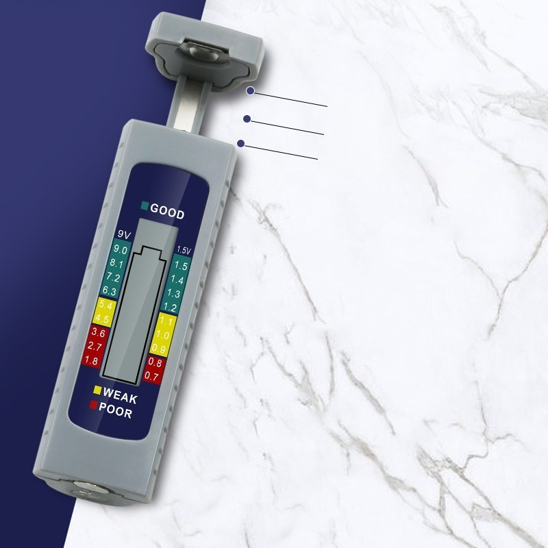 Novi digitalni tester baterija s LCD zaslonom i tester kapacitete suših ćelija