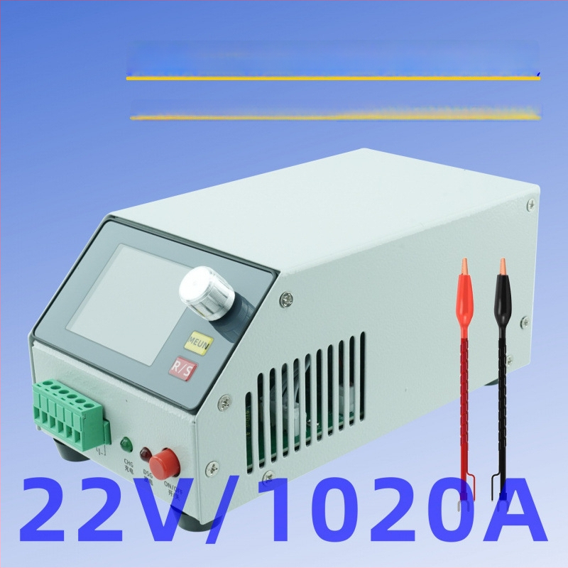 DC 22V/10A akkumulátorkapacitás-detektor egyensúlyozás és öregedési teszt funkcióval (mérési tartomány 1–30V, pontosság 1, LCD-frissítés 1)