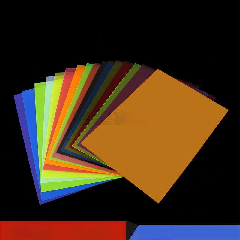 Prozirni PVC list, obojani PVC film, PP mat plastični list prirodne boje, PVC film otporan na vatru