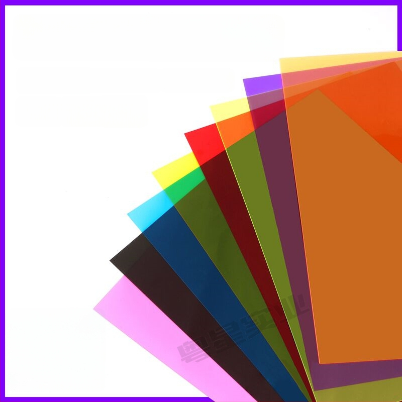 Prozirni PVC list, obojani PVC film, PP mat plastični list prirodne boje, PVC film otporan na vatru