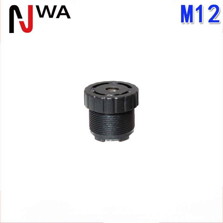 M12 интерфейс, 10 мм фиксиран фокус обектив, ниско изкривяване, съвместим с 1/1.8in сензор, филтър диаметър 9 мм