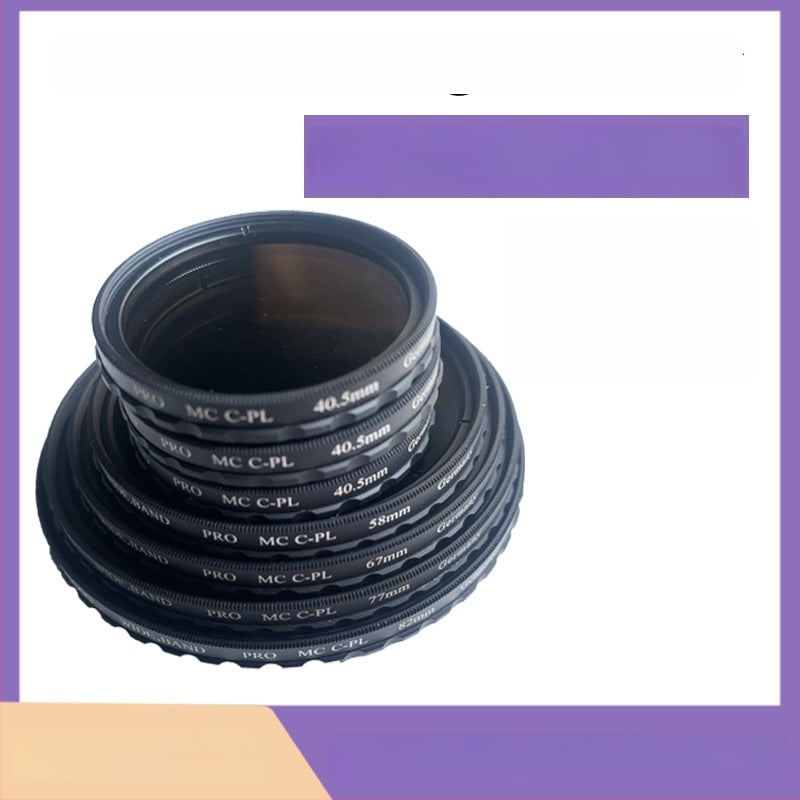 CPL polarizator za DSLR s okvirom, visoka propusnost, anti-refleksijsko, višeslojni filter