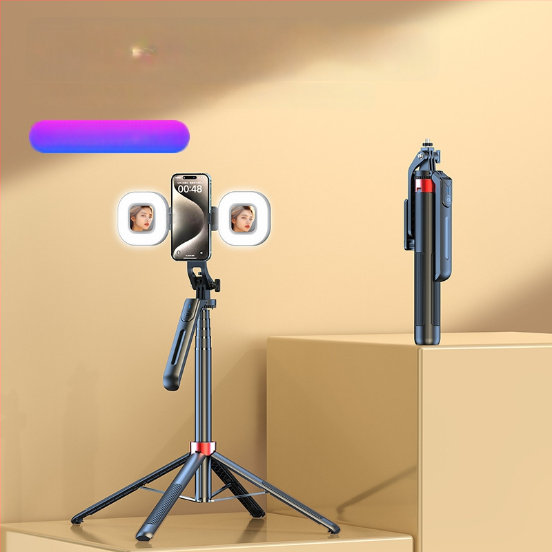 Τρίποδο για selfie με Bluetooth, αναδιπλούμενο, ABS + κράμα αλουμινίου, οικουμενικό