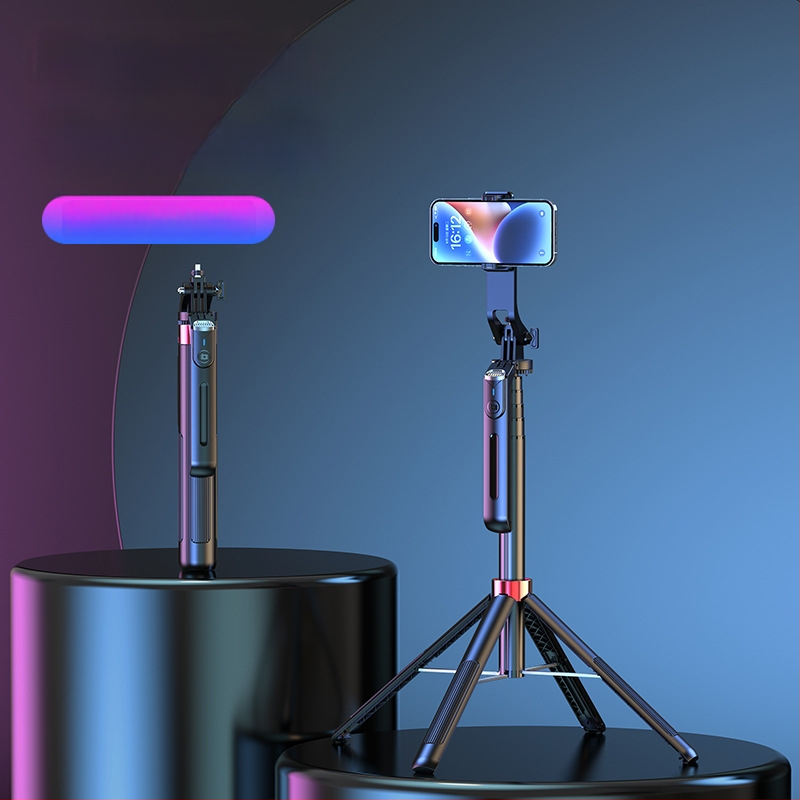 Τρίποδο για selfie με Bluetooth, αναδιπλούμενο, ABS + κράμα αλουμινίου, οικουμενικό