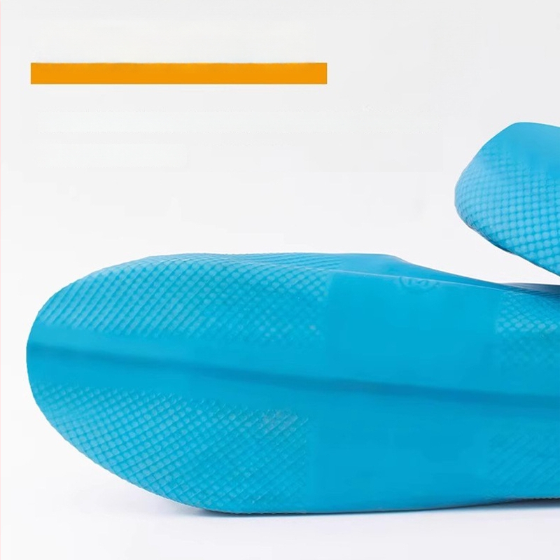 Протектори за обувки за дъждовно време, PVC, антихлъзгаща подметка, водоустойчиви, удебелени и износоустойчиви, унисекс, за външна употреба