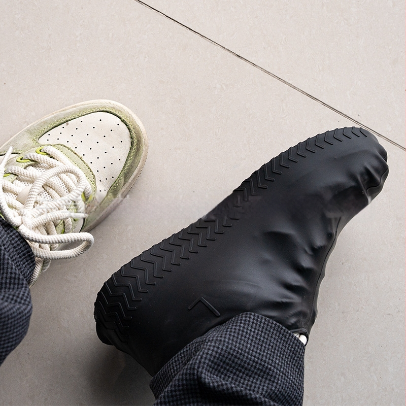 Силиконови водоустойчиви покривки за обувки, повторно използваеми, неплъзгащи, леки