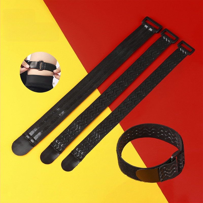 Čizme iznad koljena s Velcro trakom od 3,8 cm, duge čizme s kopčom za vezanje, protuklizni pojas