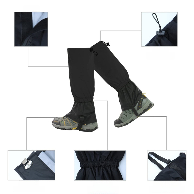 Gaiteri za noge za snijeg i pijesak, prozračni, unisex, za planinarenje i alpinizam