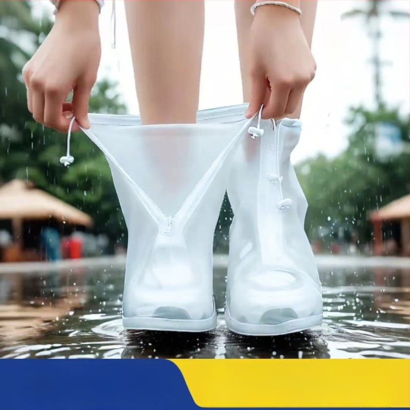 Дъждовни протектори за обувки, водоустойчиви, удебелени и износоустойчиви; произход: Континентален Китай; марка: Друго