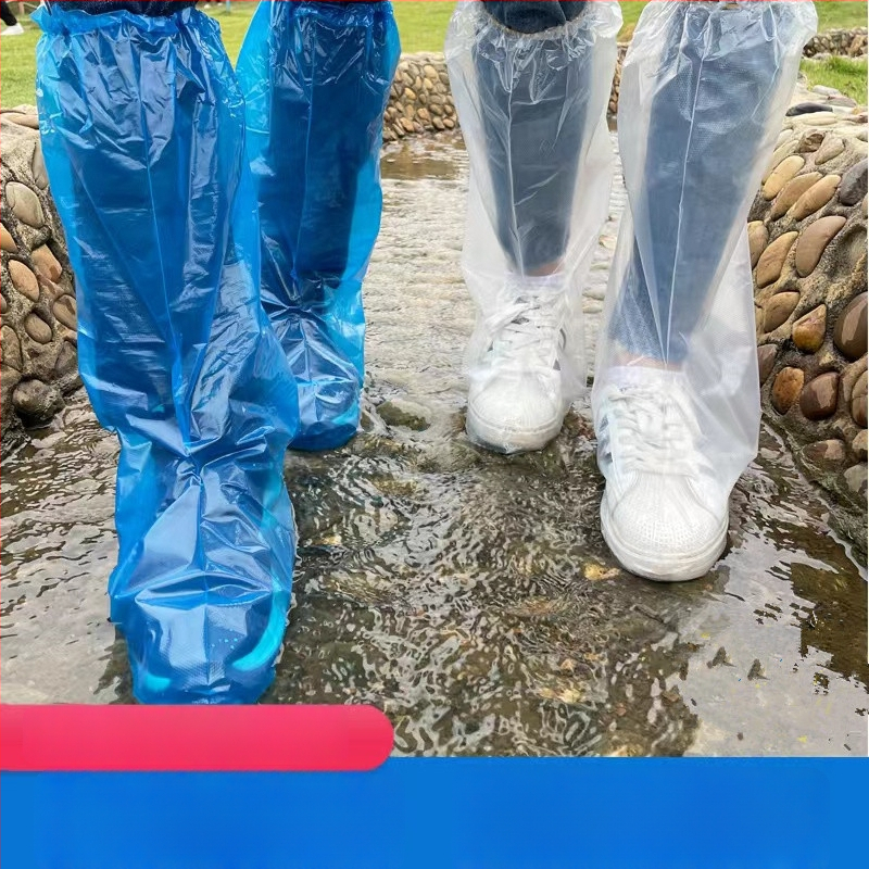Еднократни водоустойчиви покривала за обувки от пластмаса — прост стил, произход Zhejiang, без персонализация, еднократни