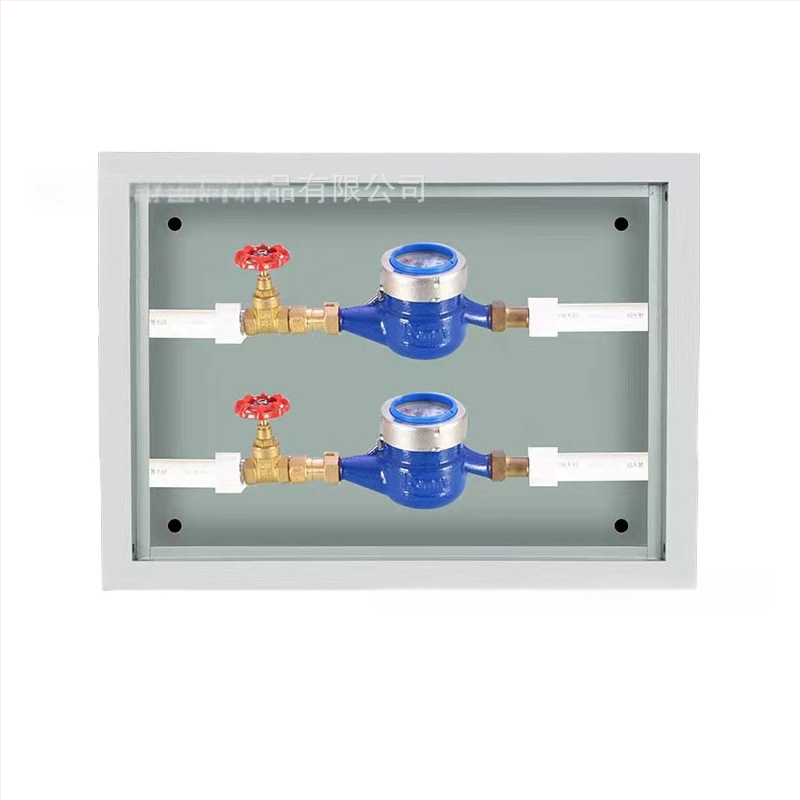 Водомерна кутия от 304 неръждаема стомана, дебел подсилен капак, монтаж на повърхността или скрит, хоризонтално или вертикално, за външно ползване