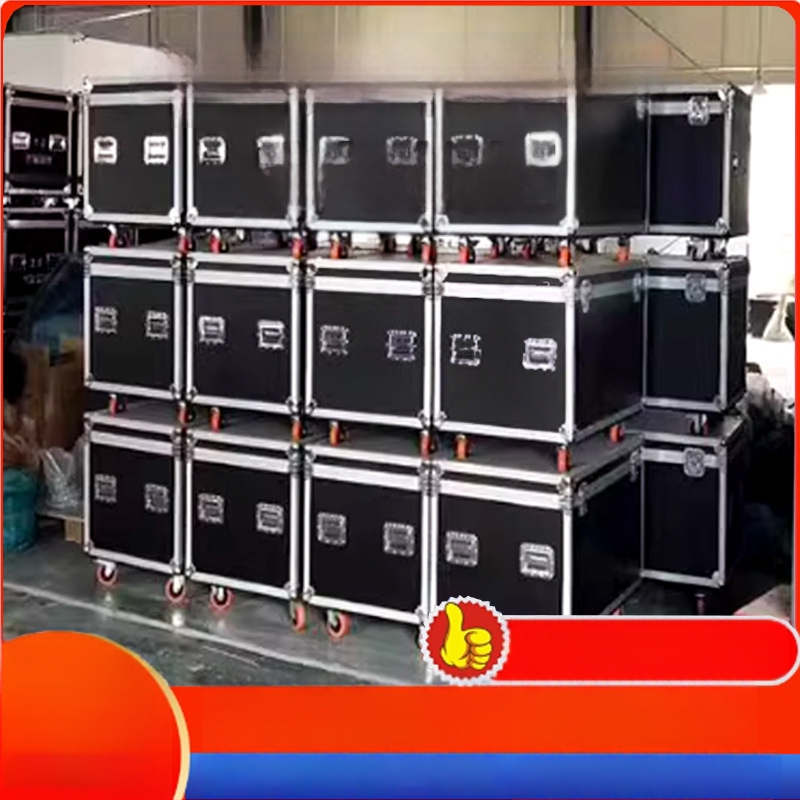 Letna kutija od aluminijske legure za opremu i alate, instrument kutija s kotačićima