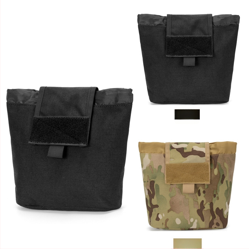 Taktička MOLLE pojasa torba za dodatke, sklopiva torbica za pohranu, 1000D tkanina