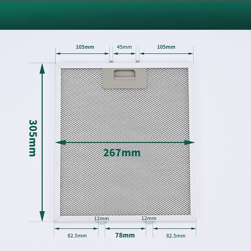 MH-020YW филтър за аспиратор, повърхностен монтаж, тегло 150 g, персонализирано пасване