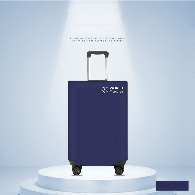 Alumīnija rāmis čemodāna aizsargsegums ar rāvējslēdzēju, bieza neausta auduma, regulējams