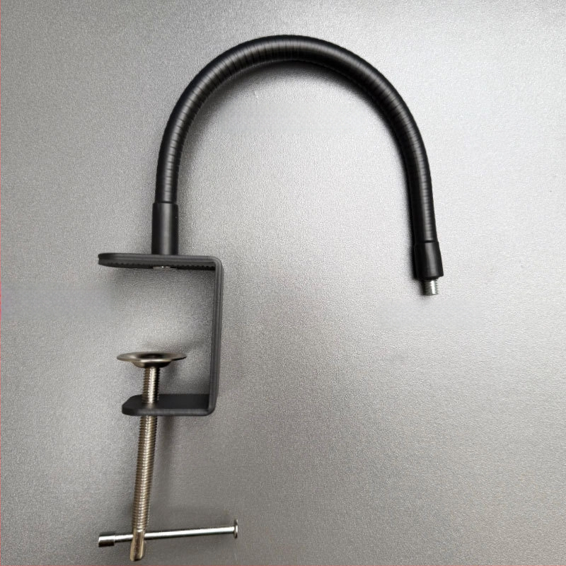 Βάση επιτραπέζιας κάμερας με κλιπ σε σχήμα C, κράμα μετάλλου, βίδα 1/4 ίντσας, παν-tilt