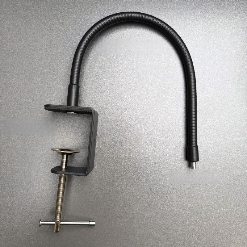 Βάση επιτραπέζιας κάμερας με κλιπ σε σχήμα C, κράμα μετάλλου, βίδα 1/4 ίντσας, παν-tilt