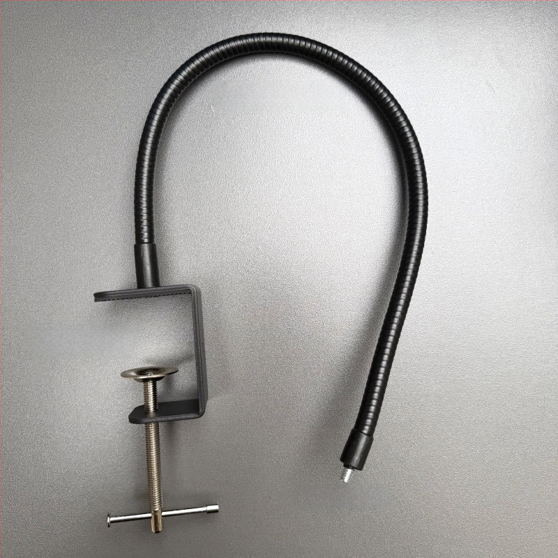 Βάση επιτραπέζιας κάμερας με κλιπ σε σχήμα C, κράμα μετάλλου, βίδα 1/4 ίντσας, παν-tilt