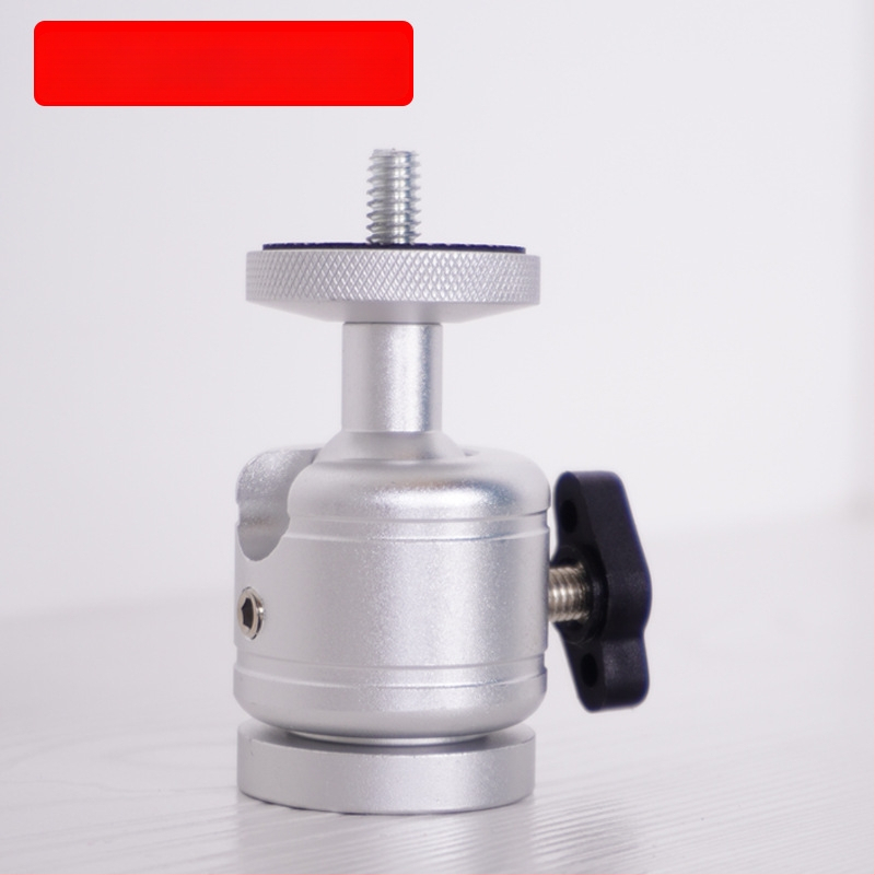 Μεταλλικό στήριγμα προβολέα οροφής με σφαίρα κεφαλής, καθολική ρύθμιση, βίδα τυπικού μεγέθους 1/4, 6 mm