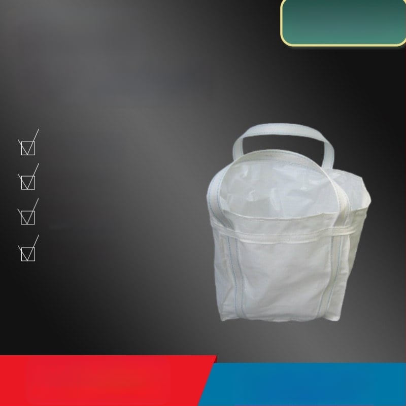 Bijela ton torba s dvostrukim podizanjem i donjom podrškom, plastična tkanina