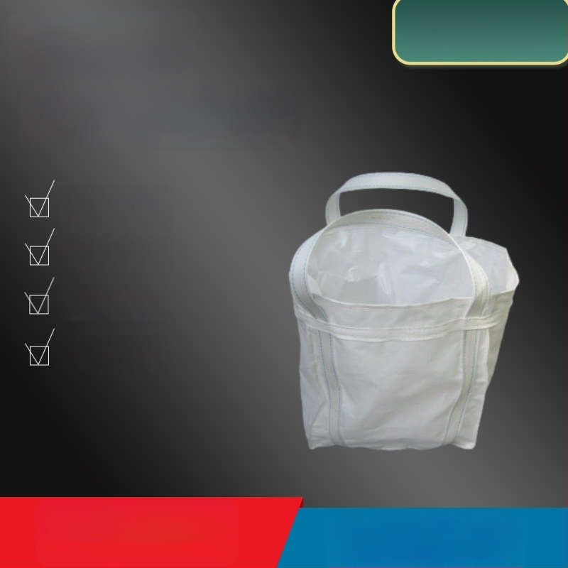 Bijela ton torba s dvostrukim podizanjem i donjom podrškom, plastična tkanina