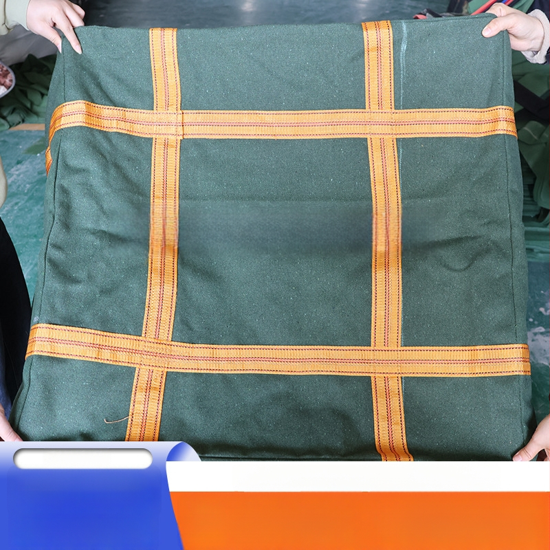 Ton vreća od platna, debela, čvrsta i otporna na trošenje, s velikim kapacitetom za gradilište, podizanje na visinu i logistiku