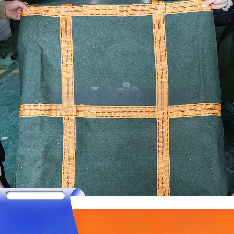 Ton vreća od platna, debela, čvrsta i otporna na trošenje, s velikim kapacitetom za gradilište, podizanje na visinu i logistiku