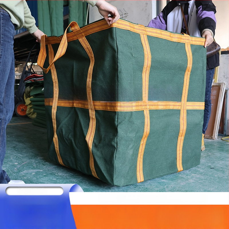 Ton vreća od platna, debela, čvrsta i otporna na trošenje, s velikim kapacitetom za gradilište, podizanje na visinu i logistiku