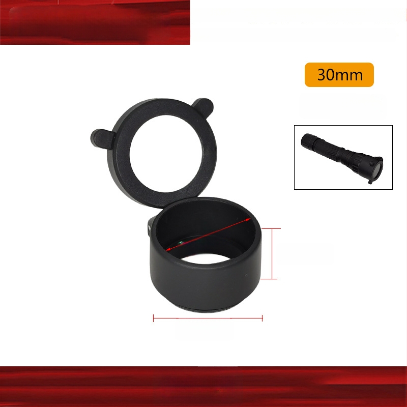 Защитен капак за фенерче съвместим с T1/T2/X300V/X400V/SRO/MRO, пластмасов, силово управление