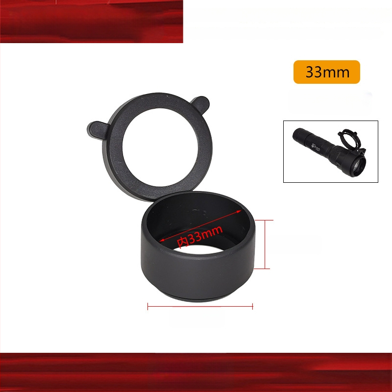 Защитен капак за фенерче съвместим с T1/T2/X300V/X400V/SRO/MRO, пластмасов, силово управление