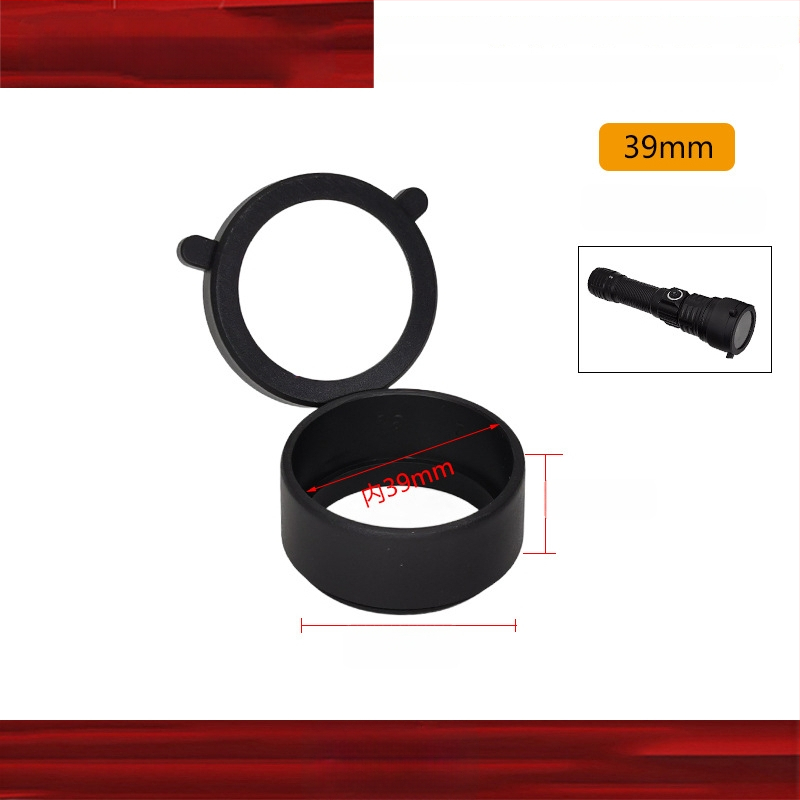 Защитен капак за фенерче съвместим с T1/T2/X300V/X400V/SRO/MRO, пластмасов, силово управление