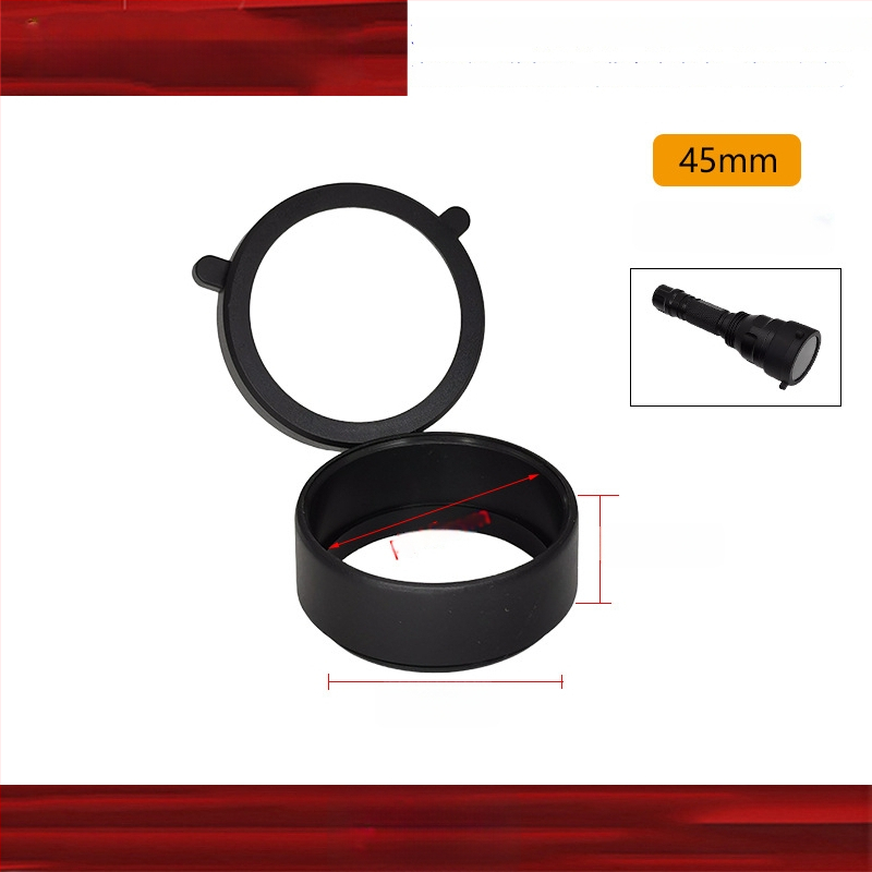 Защитен капак за фенерче съвместим с T1/T2/X300V/X400V/SRO/MRO, пластмасов, силово управление