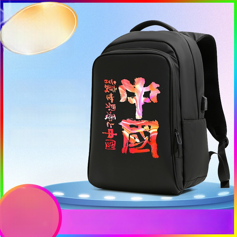 Pametni LED ruksak s kapacitetom 20–35 L, vodootporan Oxford materijal, pogodan za 15,6-inčni laptop, unisex gradski i outdoor ruksak