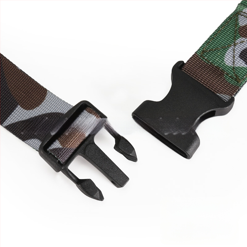 Kanvas josta ar plastmasas sprādzi, platums 2-4 cm, Qinlin