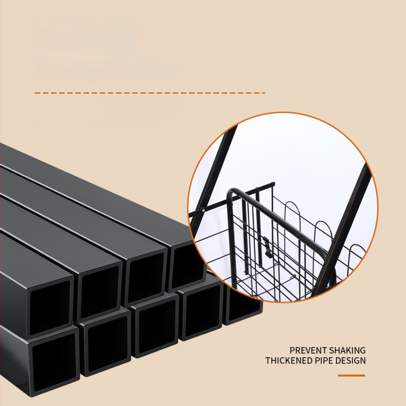 Преносима четириколесна сгъваема железна количка с печат на лого и възможност за персонализация