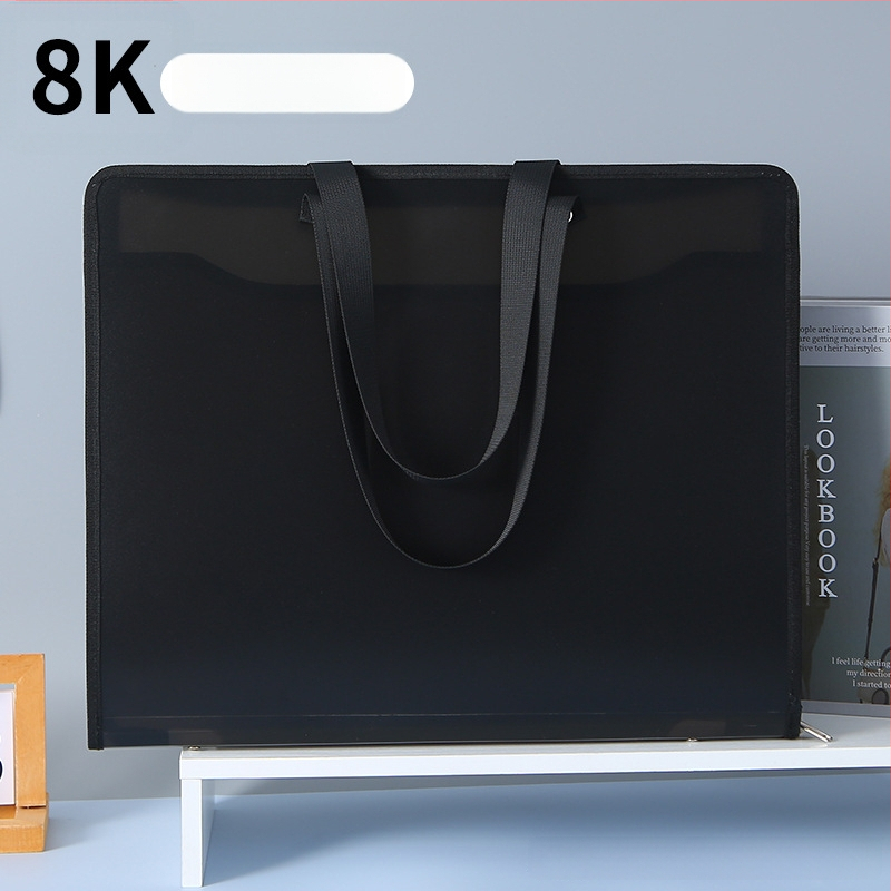 New Puda 8889 – PP materijal za umjetničko skladištenje: 4K umjetnički album, papir za crtanje, torba za skice, fascikl za radove, 8K skic papir, prijenosna torba za papir