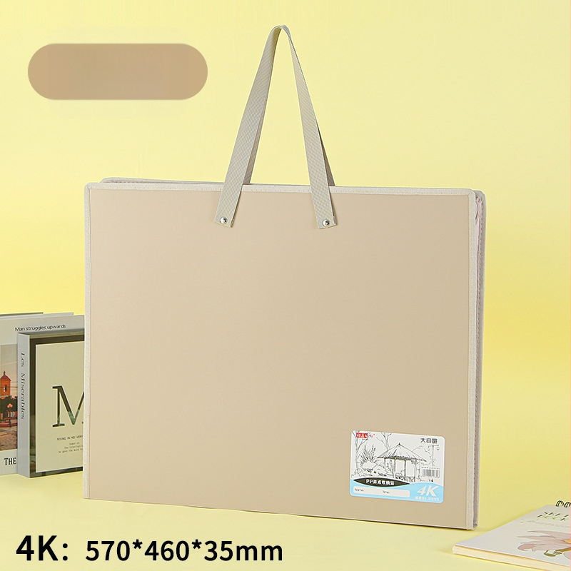 New Puda 8889 – PP materijal za umjetničko skladištenje: 4K umjetnički album, papir za crtanje, torba za skice, fascikl za radove, 8K skic papir, prijenosna torba za papir