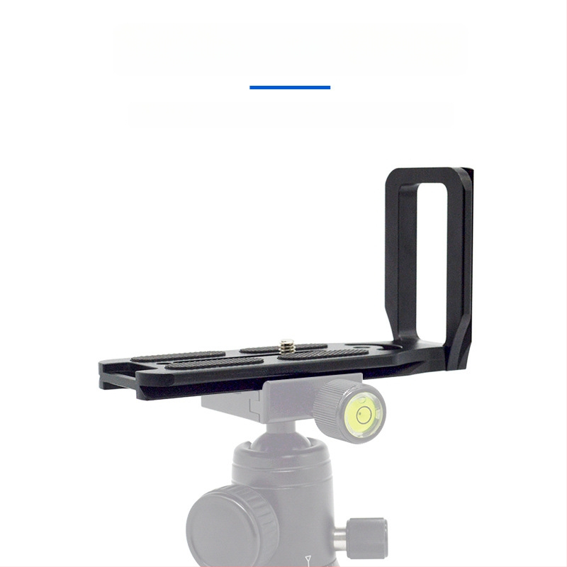 Плоча за бързо освобождаване за камера, L-образна, универсална за DSLR и безогледални камери, алуминиева сплав, товар 2-5 кг, тегло 0,128 кг