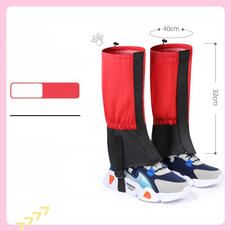 Gyerekek téli hóvédő lábszárvédők kültéri sétákhoz, hó- és homokvédő, Anyag: Fa; Stílus: mindennapi pihenés; Szezon: Tavasz