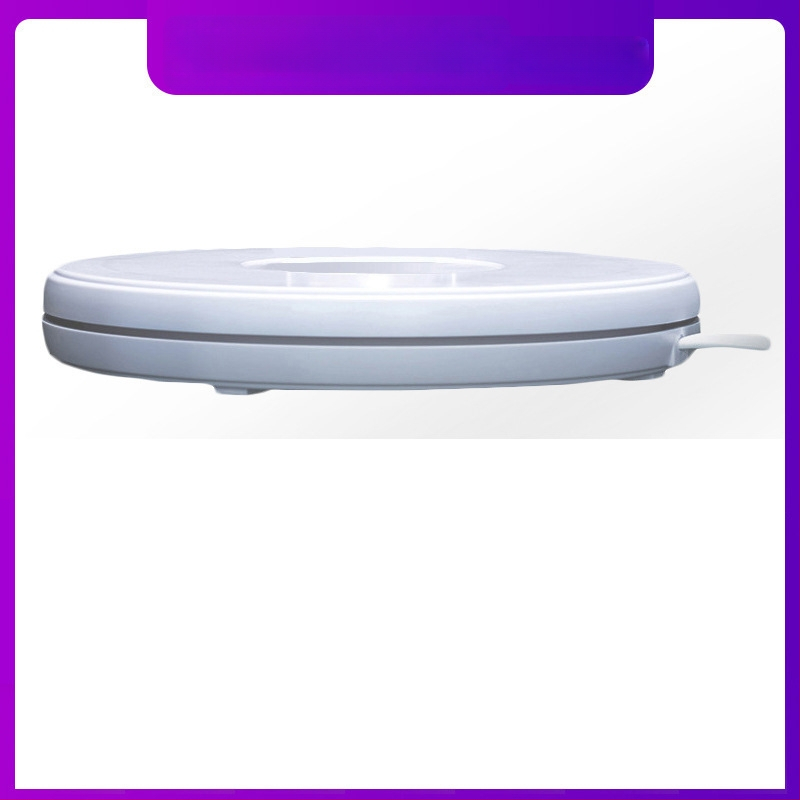 360° въртяща се тава за продуктова фотография, електрическа автоматична платформа за снимки, максимално натоварване 30 кг, тегло 4 кг, различни размери