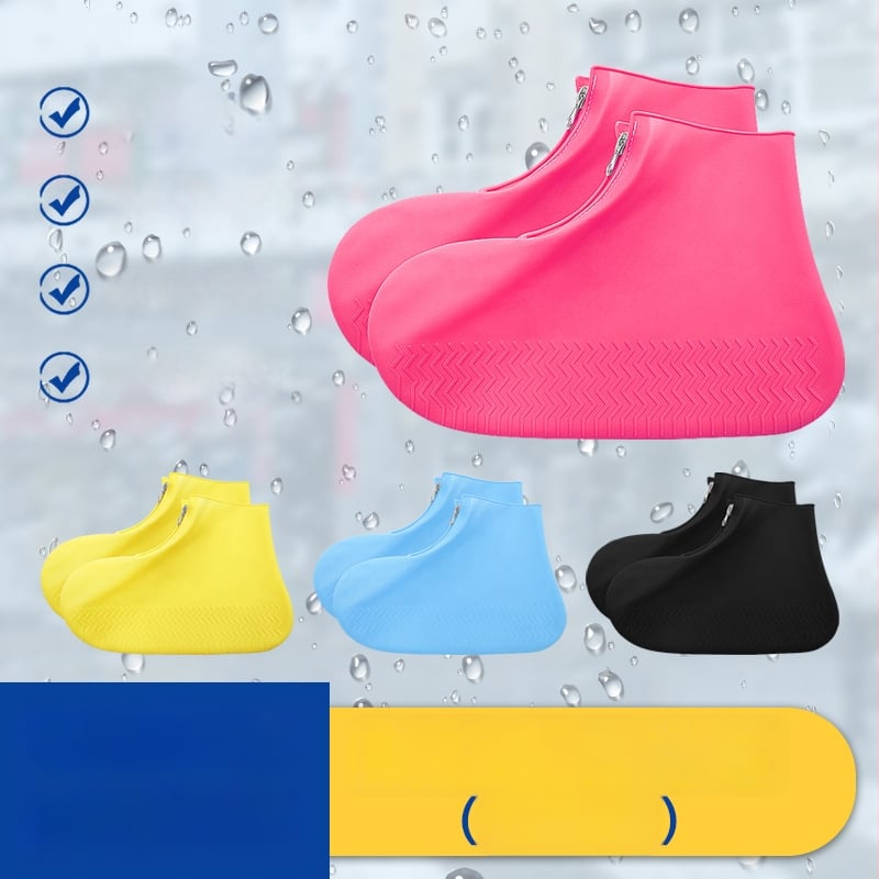 Силиконови водоустойчиви покривала за обувки — антихлъзгави, износоустойчиви, с лого Hua Hong, персонализируеми