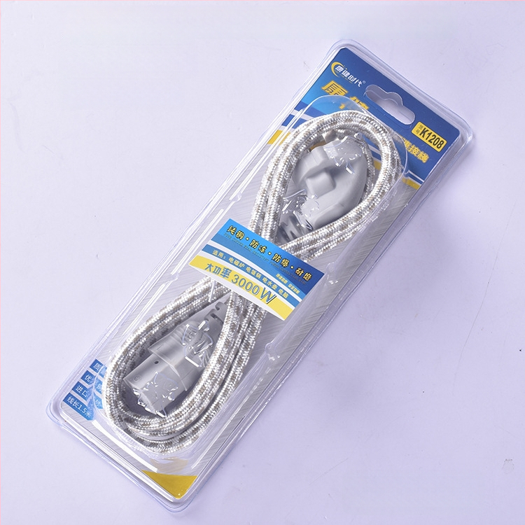 Kabel za napajanje od čistog bakra za kuhalo za rižu, 4000W/16A trostruki utikač