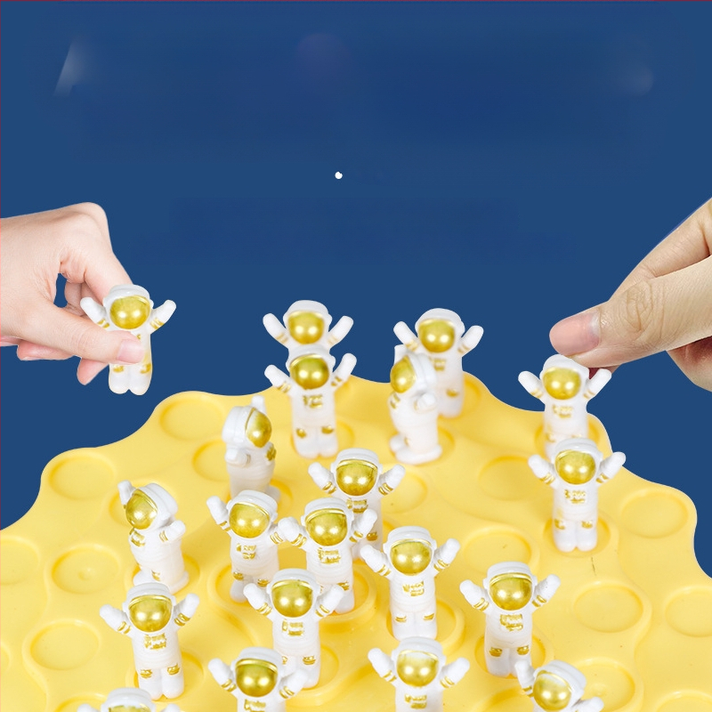 Balansno drvo-spaceman slagalica – interaktivna stolna igra za djecu, trening koncentracije, roditelj-dijete interakcija, koordinacija ruka-oko, materijal PP