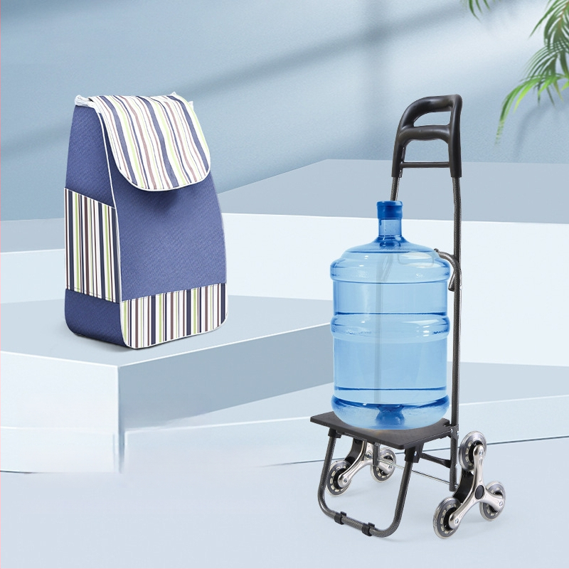 Сгъваема пазарна количка Junmei, подвижна, печат на лого и персонализирана обработка