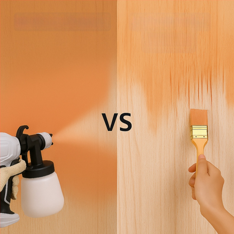 Електрически спрей-пистолет за боя, висока мощност, регулируем поток на пръскане, подходящ за интериорни и външни стени, автомобили, дърво и покриви